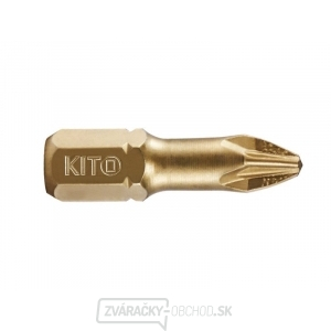 Hrot, S2/TiN, KITO - PZ 2x25mm Hrot, S2/TiN, KITO - PZ 2x25mm gallery main image