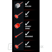 Brúska dvojkotúčová  TH-XG 75 Kit Einhell Classic náhled