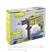 Vrtačka s príklepom, 550W Extol Craft náhled