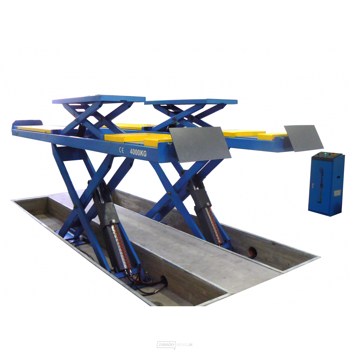 Nožnicový zdvihák 3500 kg pre geometriu Nožnicový zdvihák 3500 kg pre geometriu gallery main image