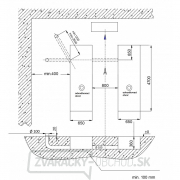 Nožnicový zdvihák 3500 kg pre geometriu Náhľad