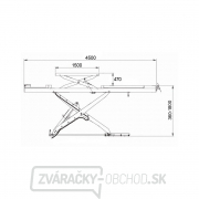 Nožnicový zdvihák 3500 kg pre geometriu Nožnicový zdvihák 3500 kg pre geometriu náhled