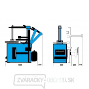 Vyzúvačka pneumatik s pomocným ramenom TC03 Vyzúvačka pneumatik s pomocným ramenom TC03 náhled