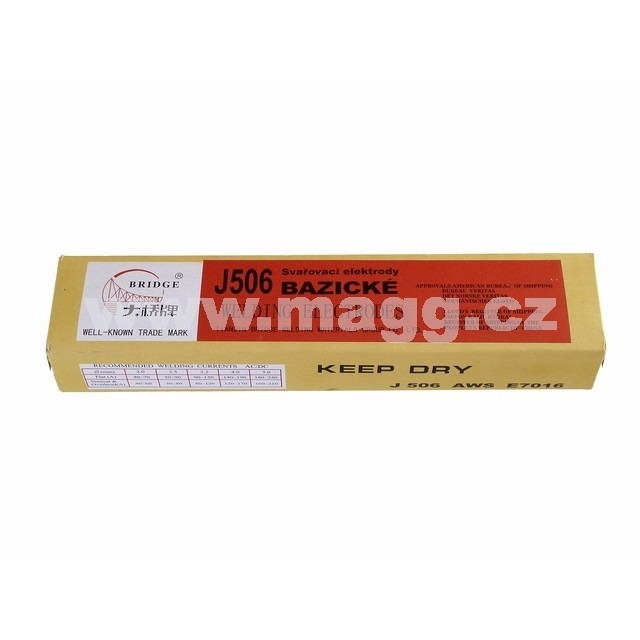 Bázické elektródy J506/2,0x300/2,5kg