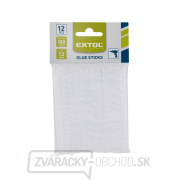 Tyčinky tavné, transparentné, ∅ 7,2x100mm - 12ks Náhľad