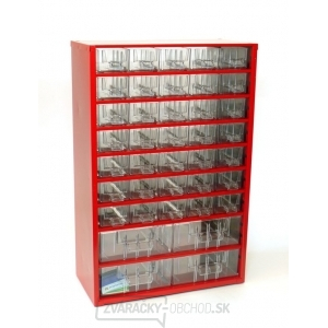 Závesná skrinka - 35 M, 4 S - červená 6743C Závesná skrinka - 35 M, 4 S - červená 6743C gallery main image