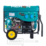 Elektrocentrála benzínová a plynová HERON (LGP/NG) 13HP/5,5kW, elektrický start Náhľad