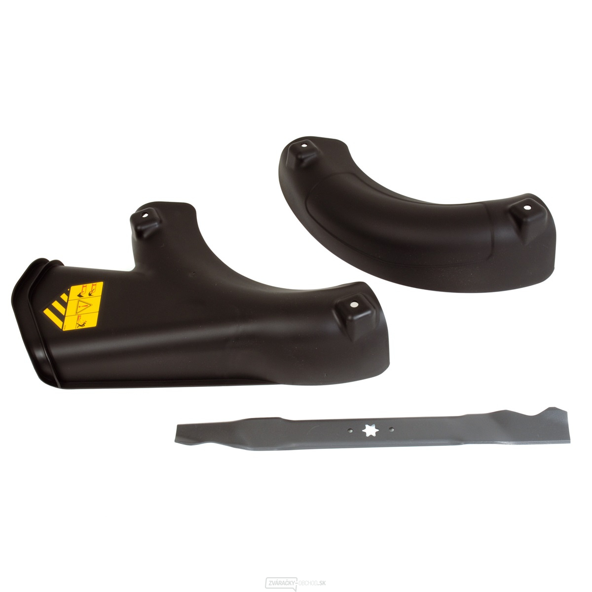 Mulčovací sada, deflektor, nůž pre Pinto/Minirider 60