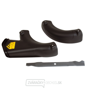 Mulčovací sada, deflektor, nůž pre Pinto/Minirider 60 Mulčovací sada, deflektor, nůž pre Pinto/Minirider 60