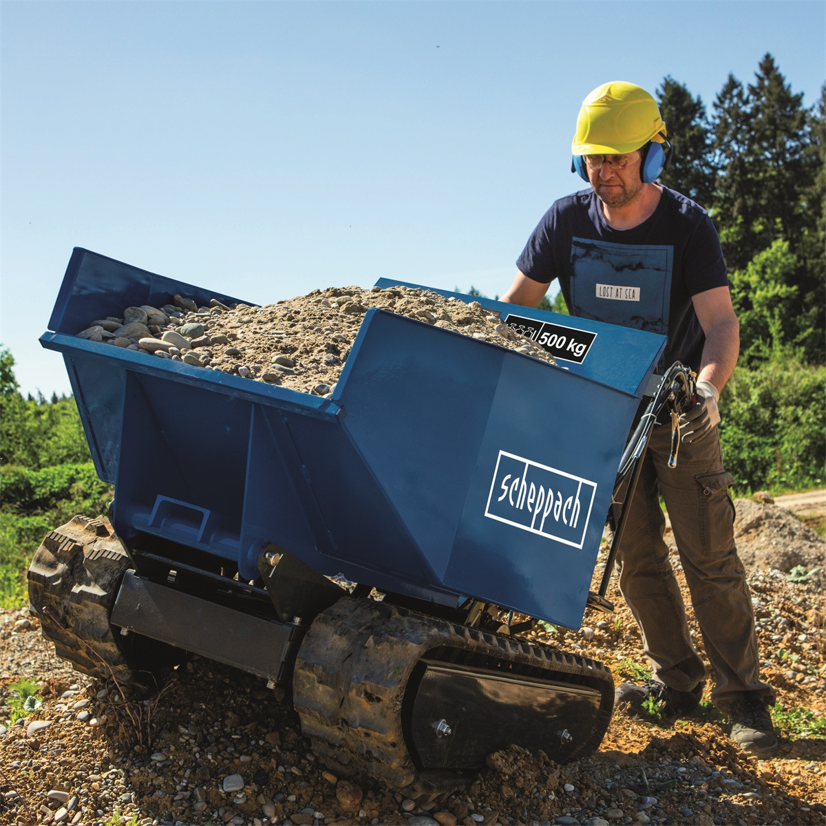 Scheppach DP 5000 pásový přepravník  Náhľad