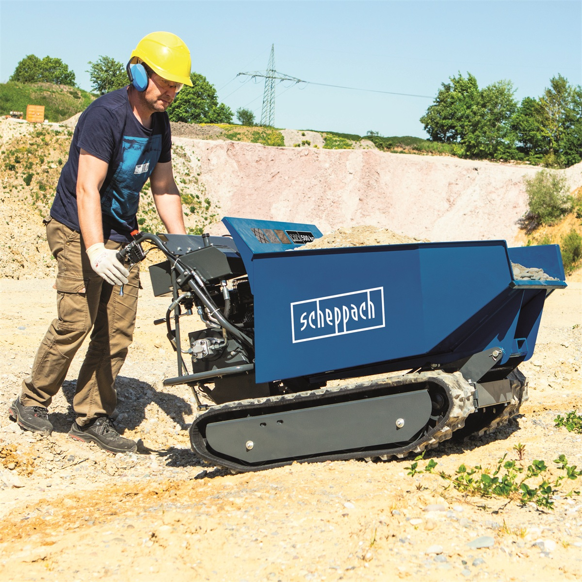 Scheppach DP 5000 pásový přepravník  Náhľad