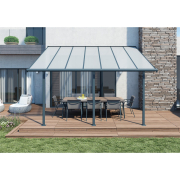 Sierra 4200 šedá 3 x 4,25 - hliníková (montovaná) pergola náhled