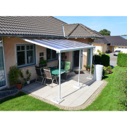 Sierra 4200 biela 3 x 4,25 - hliníková (montovaná) pergola náhled