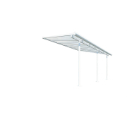 Sierra 4200 biela 3 x 4,25 - hliníková (montovaná) pergola náhled