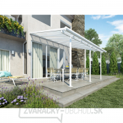 Sierra 4200 biela 3 x 4,25 - hliníková (montovaná) pergola gallery main image