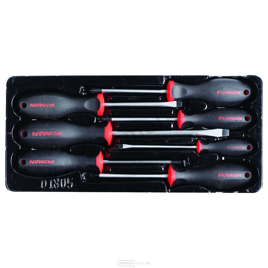 Sada plochých, křížových a TORX skrutkovačů - 7ks