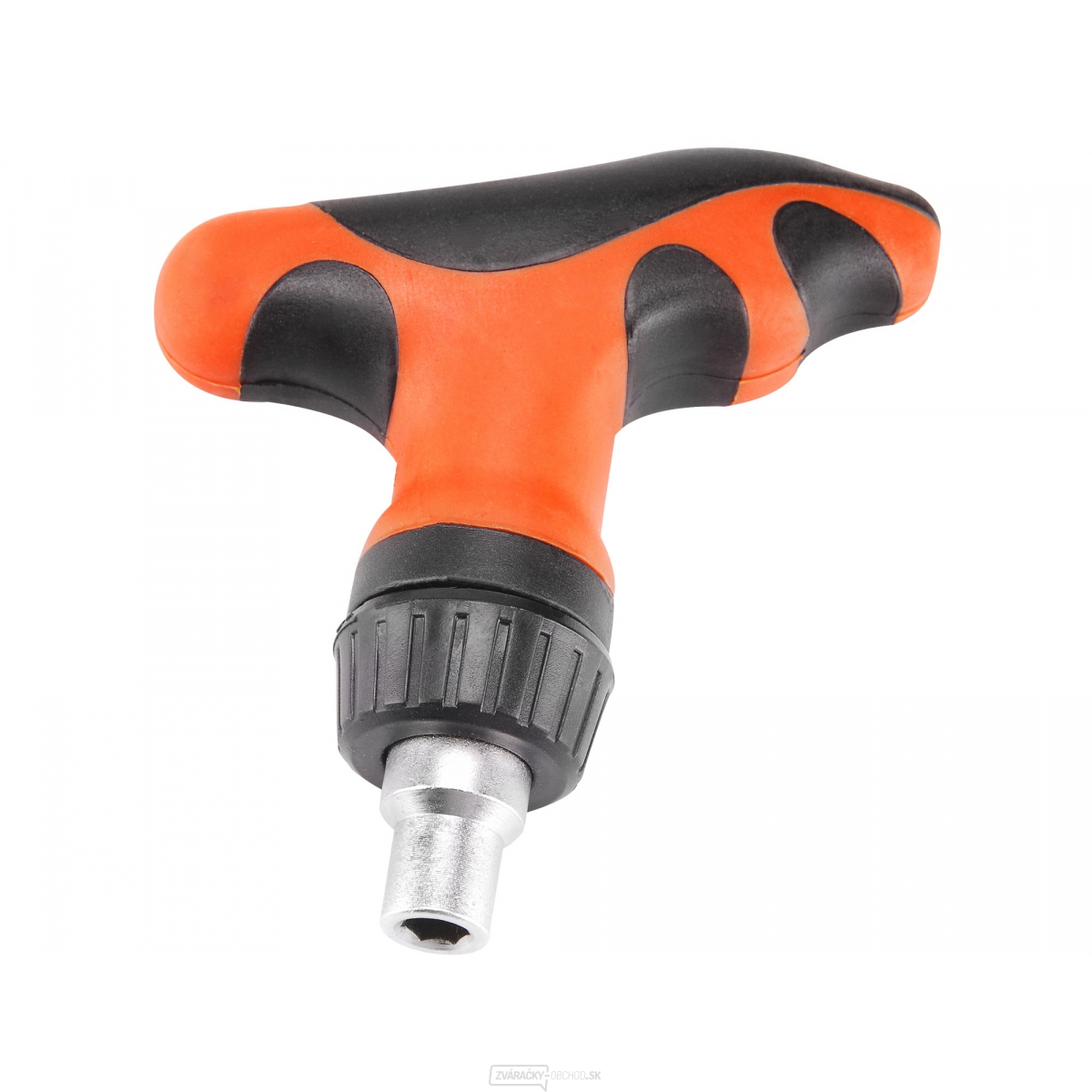 Skrutkovač ráčnový s T-rukoväťou na 1/4" hroty