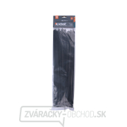 Sťahovacie pásky čierne, 380x7,6mm - 50 ks Náhľad