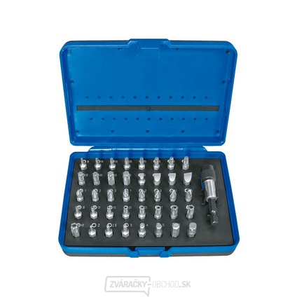 Sada bitů 1/4" rychloupínacie držiak+bity+box - 41ks