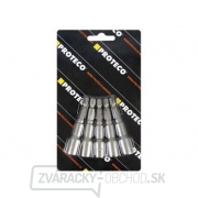 hlavice nástrčná 10 mm sada 5 ks s magnetem stopka 1/4