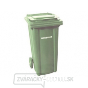 popelnice 240 L  plastová zelená s kolečky gallery main image