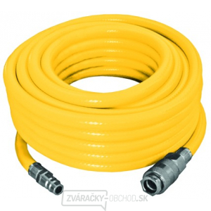 Hadica tlaková PVC opletená  9/15mm  15 m  s rýchlospojkami  Hadica tlaková PVC opletená  9/15mm  15 m  s rýchlospojkami  gallery main image