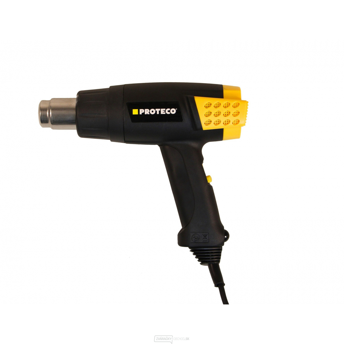pištole horkovzdušná 2000W, 2 stupně  PROTECO Fusion