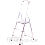 schůdky Al 3-stupňové PROTECO, nosnosť 120kg (=31.2913) gallery main image