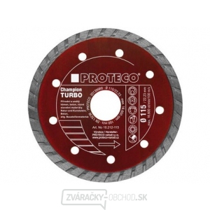 Kotúč dia 115 mm celistvý segment TURBO CHAMPION kámen,bet. Kotúč dia 115 mm celistvý segment TURBO CHAMPION kámen,bet.