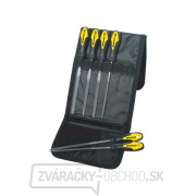 Sada ihlových pilníkov s rukoväťou v puzdre - 6ks gallery main image