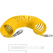 Hadica špirálová  PU 5/8mm 10 m  s rýchlospojkami STOP gallery main image