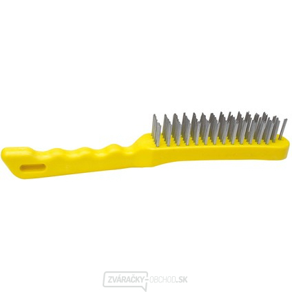 Kefa ručná štyroch alebo päťradový Fe, plast.rukoväť