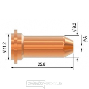 Dýza 0,8 dlhá PARKER Dýza 0,8 dlhá PARKER gallery main image