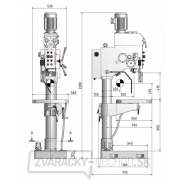 Stĺpová vŕtačka OPTIdrill B 40 GSM Náhľad