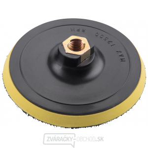 Nosič brúsnych nástrojov - M14, suchý zips, O 125 mm, s penou Nosič brúsnych nástrojov - M14, suchý zips, O 125 mm, s penou gallery main image