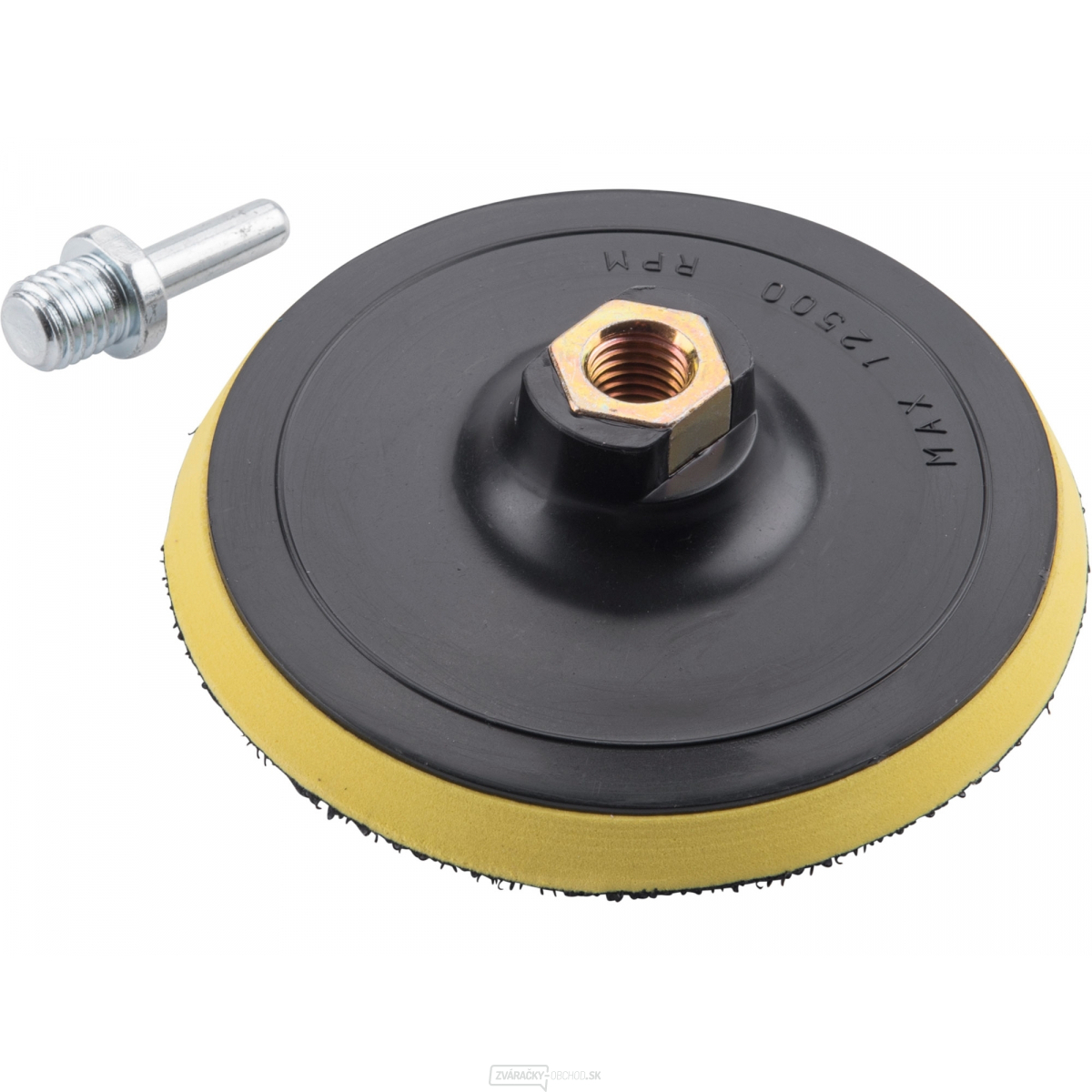 Držiak brúsnych fréz - M14, suchý zips s redukciou, O 125 mm, EXTOL CRAFT