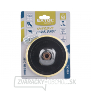 Držiak brúsnych fréz - M14, suchý zips s redukciou, O 125 mm, EXTOL CRAFT Náhľad