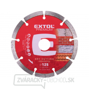 Kotúč diamantový rezný segmentový, 125x22,2mm, suché rezání Kotúč diamantový rezný segmentový, 125x22,2mm, suché rezání gallery main image