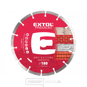 Kotúč diamantový rezný segmentový, 180x22,2mm, suché rezání Kotúč diamantový rezný segmentový, 180x22,2mm, suché rezání gallery main image