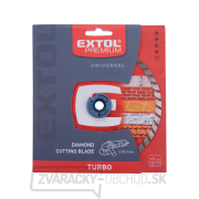 Kotúč diamantový rezný turbo, 180x22,2mm, suché i mokré rezání Náhľad