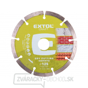 Kotúč diamantový rezný segmentový, 125x22,2mm, suché rezání Kotúč diamantový rezný segmentový, 125x22,2mm, suché rezání gallery main image