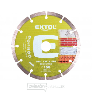 Kotúč diamantový rezný segmentový, 150x22,2mm, suché rezání Kotúč diamantový rezný segmentový, 150x22,2mm, suché rezání gallery main image