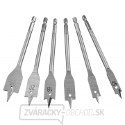 Vrtáky ploché do dřeva, šestihranná stopka - 6ks Vrtáky ploché do dřeva, šestihranná stopka - 6ks gallery main image