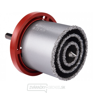 Vrtáky vykružovací s karbidovým ostřím, sada 3ks, O 33-53-73mm Vrtáky vykružovací s karbidovým ostřím, sada 3ks, O 33-53-73mm gallery main image