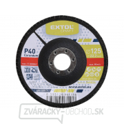 Kotúč lamelový šikmý korundový 125mm, zr. P40 gallery main image