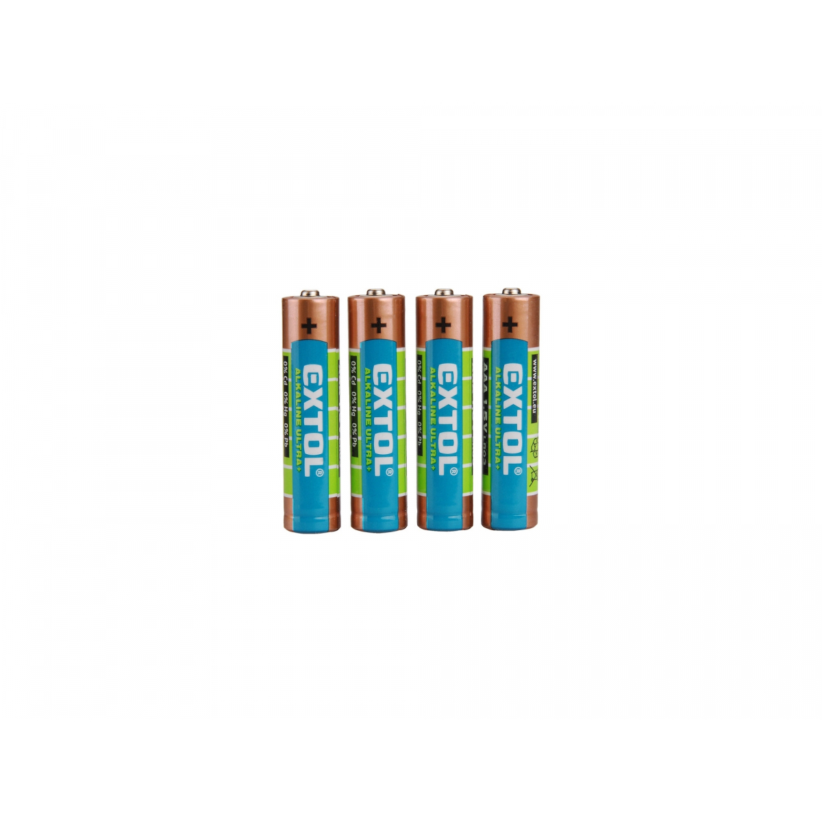 Batérie alkalické ULTRA +, 1,5V AAA (LR03) - 4 ks