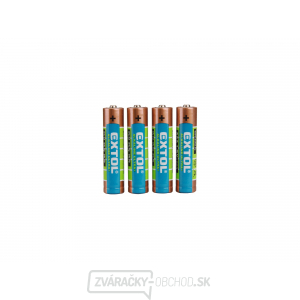 Batérie alkalické ULTRA +, 1,5V AAA (LR03) - 4 ks