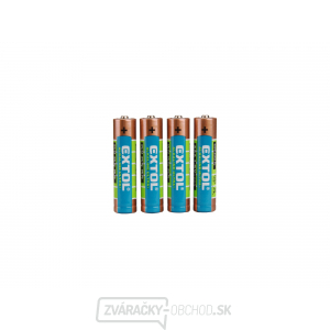 Batérie alkalické ULTRA +, 1,5V AAA (LR03) - 4 ks gallery main image