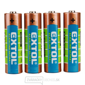 Batérie alkalické ULTRA +, 1,5V AA (LR6) - 4 ks Batérie alkalické ULTRA +, 1,5V AA (LR6) - 4 ks