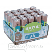 Batérie alkalické ULTRA +, 1,5V AA (LR6) - 20 ks Náhľad